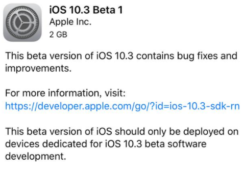 iOS10.3Beta1̼ôأiOS10.3Beta1̼ļ[ͼ]